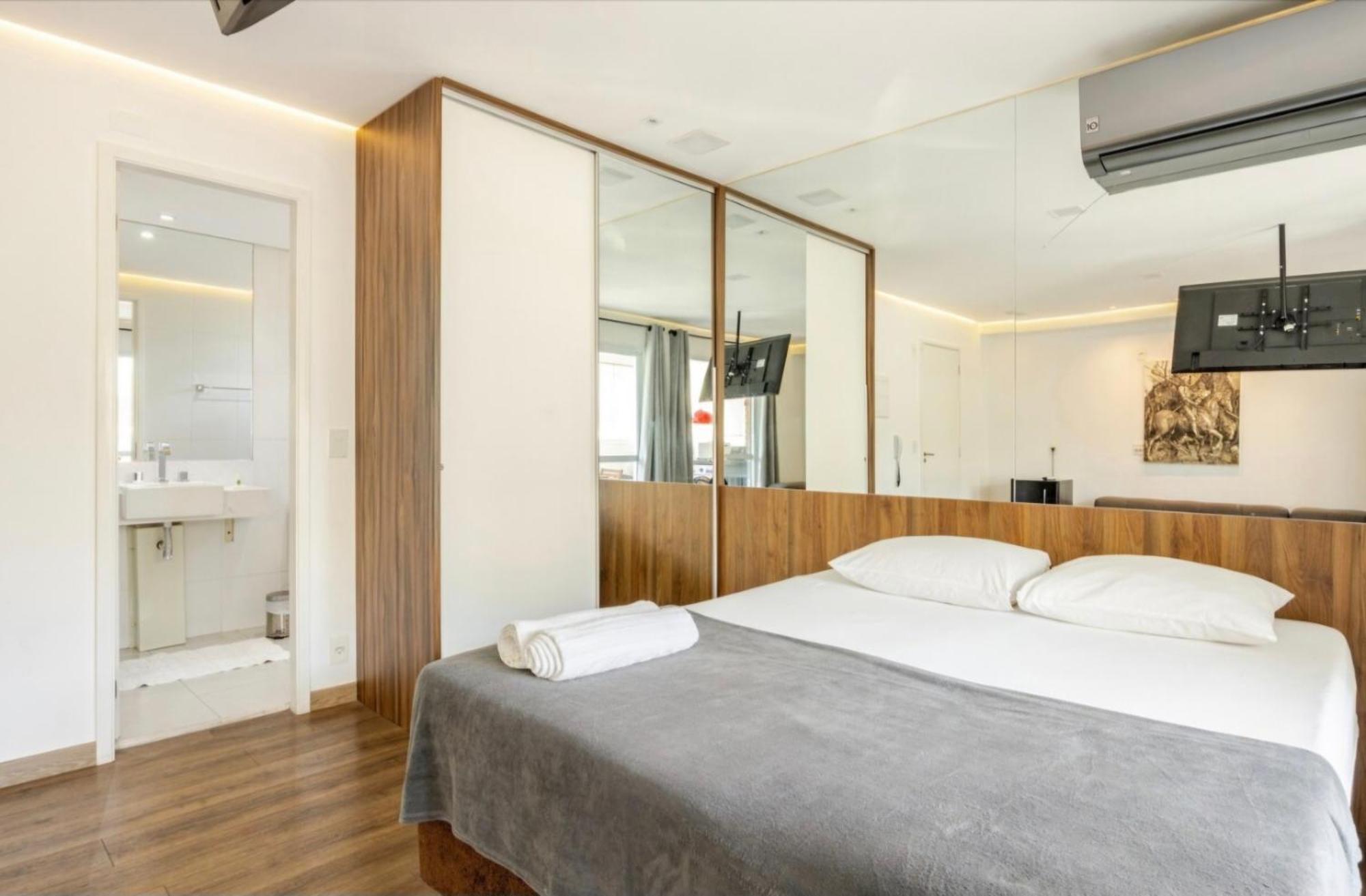 Apartamento Confortavel Loft Em Santo Amaro -alto Da Boa Vista *